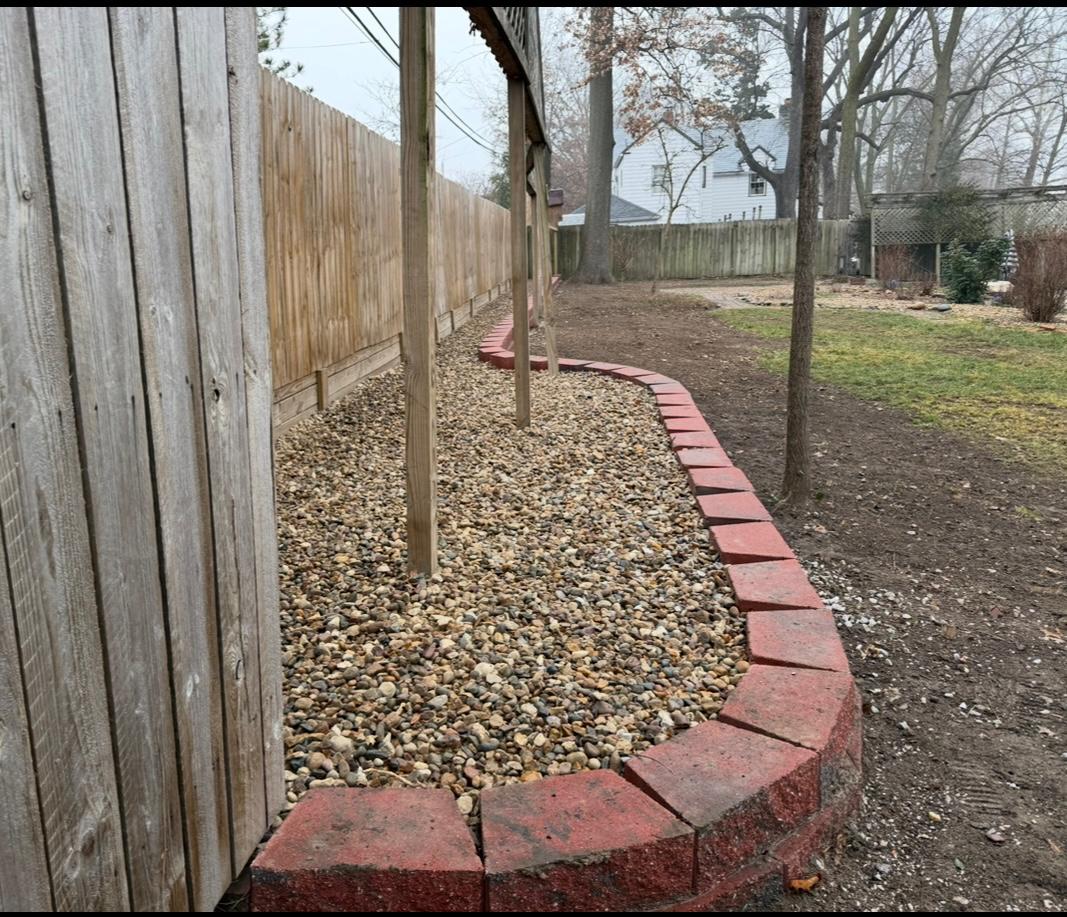 Stone pathway